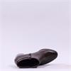 Caprice Francesca Block Heel Buckle Boot - Dark Brown Leather