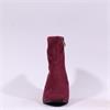 Caprice Audrey Block Heel Ankle Boot - Bordeaux Stretch
