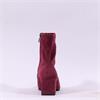 Caprice Audrey Block Heel Ankle Boot - Bordeaux Stretch