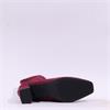 Caprice Audrey Block Heel Ankle Boot - Bordeaux Stretch