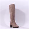 Caprice Francesca Pointed Long Boot - Cafe Stretch