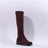 Caprice Kania Pull On Stretch Long Boot - Dark Brown