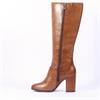 Caprice  Hh Knee Boot With Buckle - Tan
