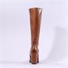 Caprice  Hh Knee Boot With Buckle - Tan
