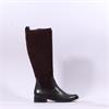 Caprice Kania Stretch Shaft Long Boot - Dark Brown Combi