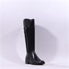 Caprice Kania Flat Buckle Long Boot - Black Combi