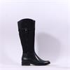 Caprice Kania Flat Buckle Long Boot - Black Combi