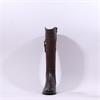 Caprice Kania Flat Buckle Long Boot - Dark Brown Combi