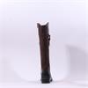 Caprice Kania Flat Buckle Long Boot - Dark Brown Combi