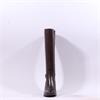 Caprice Francesca Block Heel Long Boot - Dark Brown Leather