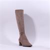 Caprice Tracy Block Heel Point Long Boot - Cafe Stretch