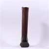 Caprice Dilara Chunky Stretch Knee High - Dark Brown Combi