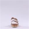 Caprice Selina Cork Platform Mule - Beige Patent