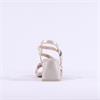 Caprice Baila Strappy Block Heel Sandal - Taupe Metallic
