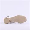 Caprice Baila Block Heel Sandal - White Leather