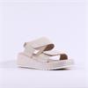 Caprice Eileen Platform Wedge Sandal - Taupe Metallic