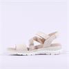 Caprice Selina Strappy Sandal - Off White Combi