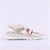 Caprice Selina Strappy Sandal - Off White Combi