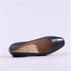 Peter Kaiser Padua Block Heel Court Shoe - Dark Navy Leather