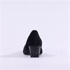 Peter Kaiser Genova Pointed Block Heel - Black Suede