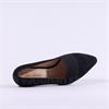 Peter Kaiser Genova Pointed Block Heel - Black Suede