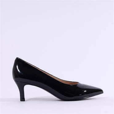 Peter Kaiser Imola Classic Pointed Court - Black Patent