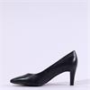 Peter Kaiser Classic Pointed High Heel - Black Leather