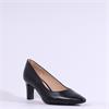 Peter Kaiser Classic Pointed High Heel - Black Leather