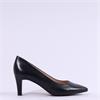 Peter Kaiser Classic Pointed High Heel - Black Leather