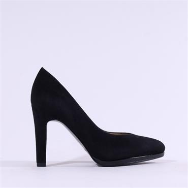 Peter Kaiser Milano Platform High Heel - Black Suede