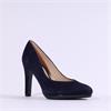 Peter Kaiser Milano Platform High Heel - Dark Navy Suede