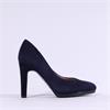 Peter Kaiser Milano Platform High Heel - Dark Navy Suede