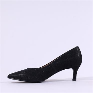 Peter Kaiser Imola Classic Pointed Court - Black Shimmer