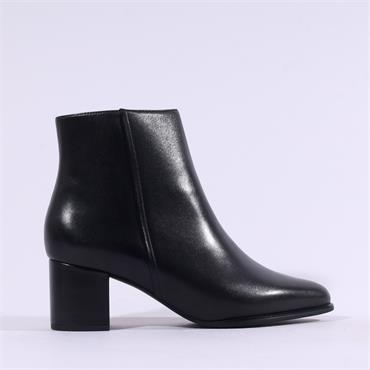 Peter Kaiser Aurora Blockheel Ankle Boot - Black Leather