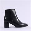 Peter Kaiser Aurora Blockheel Ankle Boot - Black Leather