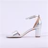 Peter Kaiser Verona Block Heel Sandal - Silver