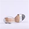 Peter Kaiser Verona Block Heel Sandal - Silver
