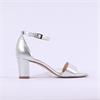 Peter Kaiser Verona Block Heel Sandal - Silver