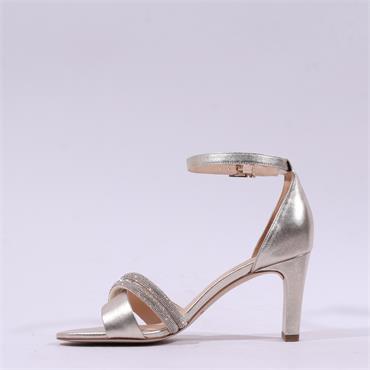 Peter Kaiser Bolzano Diamante Strap Heel - Gold
