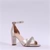 Peter Kaiser Bolzano Diamante Strap Heel - Gold