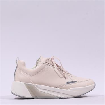 Gabor Feast Rolling Soft Wedge Trainer - Cream