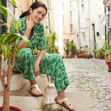 gizeh pearl white birkenstock