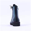 Remonte Marmor Laced Boot With Side Zip - Petrol Leather