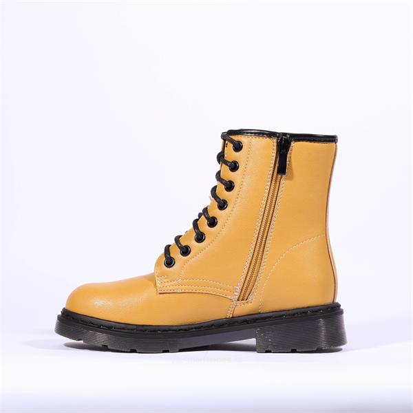 bumble leather lace up boots