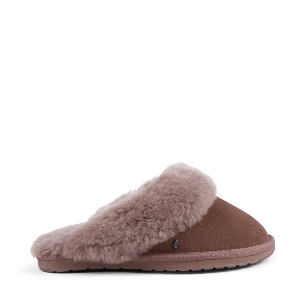 EMU Australia Jolie Sheepskin Mule Mocha Vaughan Shoes Ireland