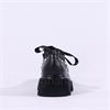 Marco Moreo Amsterdam Ribbon Lace Pearls - Black Leather