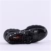 Marco Moreo Amsterdam Ribbon Lace Pearls - Black Leather
