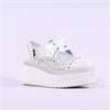 Marco Moreo Stockholm Stud Toecap Lace - Silver