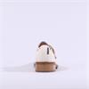 Marco Moreo Maura Buckle Punch Loafer - Cream Gold