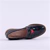 Marco Moreo Maura Heart Classic Loafer - Dark Navy Patent